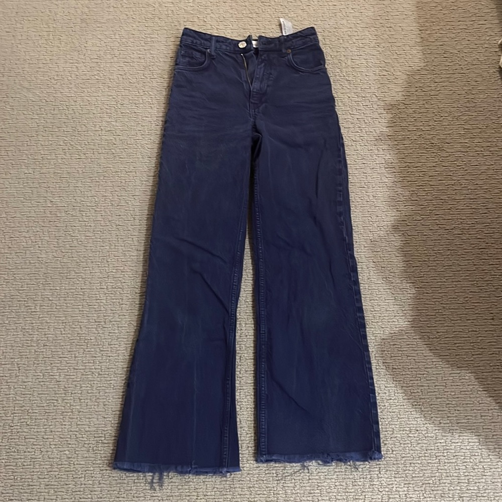Zara blue colored jeans